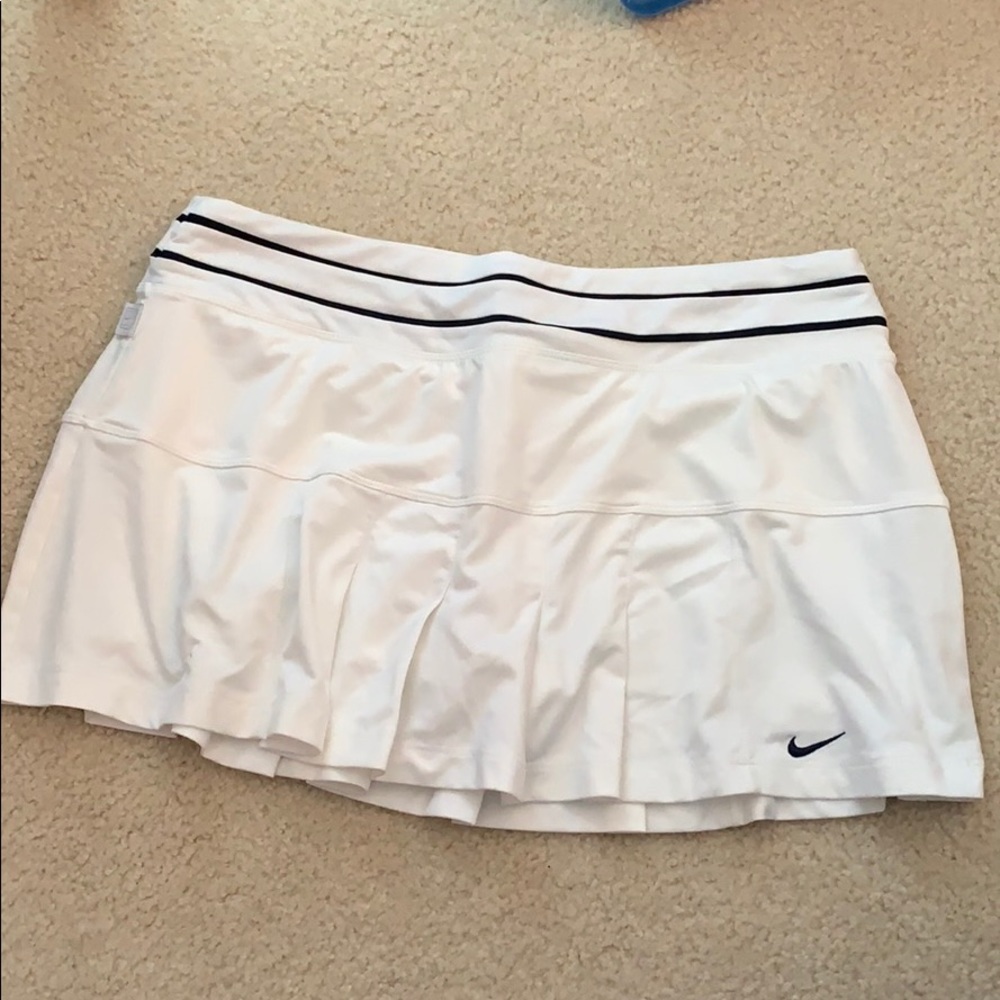 White Nike Tennis Skirt